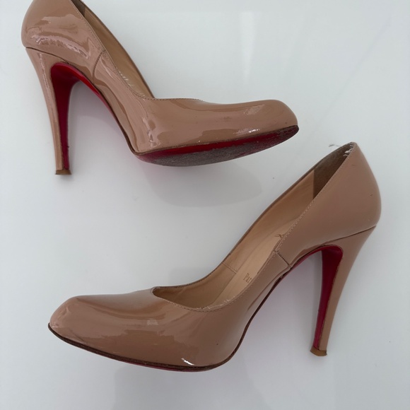 Nude Patent Pumps - Picture 7 of 7